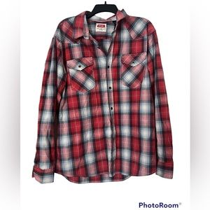 Mens wrangler button up